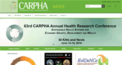 Desktop Screenshot of carpha.org