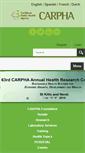 Mobile Screenshot of carpha.org
